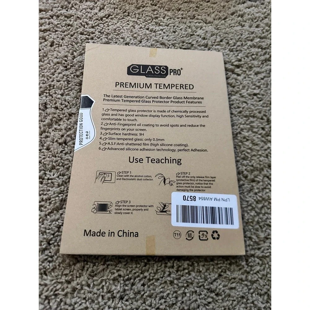 dasaita 10 inch Large Screen 226X128mm Tempered Glass Screen Protector Display M